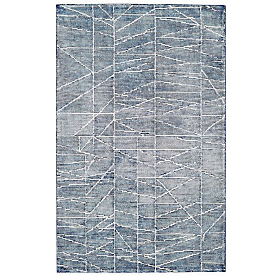 west elm Erased Lines Rug, Blue west elm Erased Lines Rug, Blue